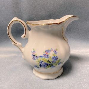 Creamer Winterling  Bavaria #71 Blue and white Creamer